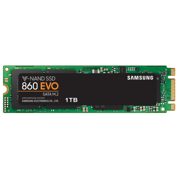 Dispozitiv de stocare SSD Samsung 860 EVO M.2 1 TB Viteza de citire: 550 MB/ s,
Viteza de inscriere: 520 MB/ s photo 1