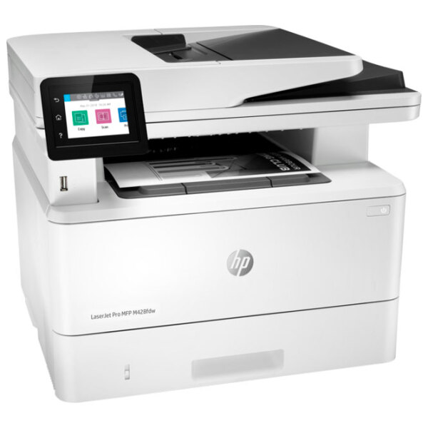 Dispozitiv multifuncțional HP
LaserJet Pro
M428fdw White Laser, Monochrome, photo 3