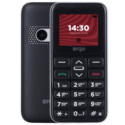 Ergo F186 Solace Silver 1.77", Dual SIM, 2G