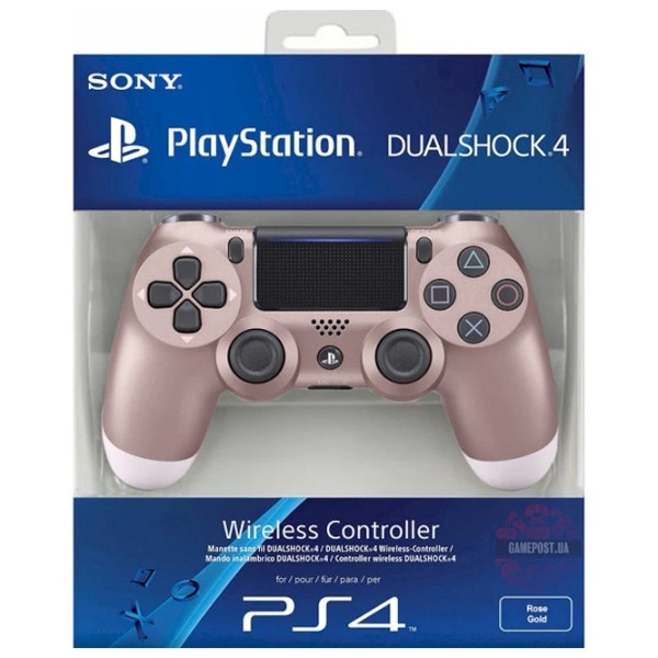 Gamepad Sony Dualshock 4 V2 FC Limited Edition Gold Fără fir / 13 buttons photo 5