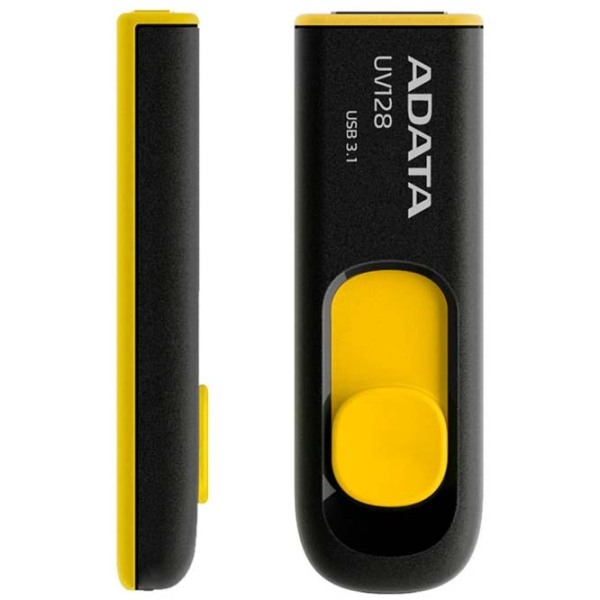 USB Flash ADATA UV128 16 GB Yellow USB 3.0, Plastic photo 4