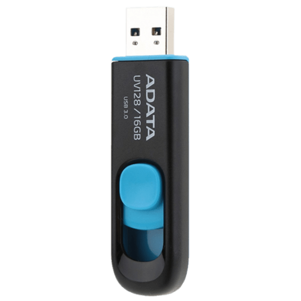 Флэшка USB ADATA UV128 16 ГБ Черный USB 3.0, Пластик photo 2