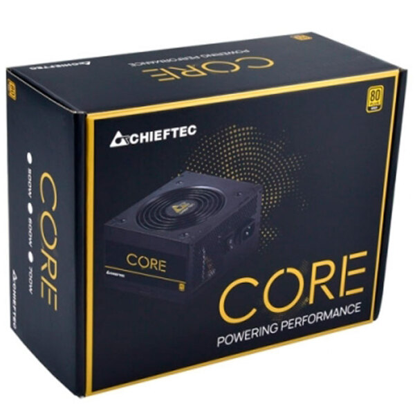 Блок питания ATX 12V 2.3 Chieftec CORE BBS-700S 700 Вт Черный  photo 5