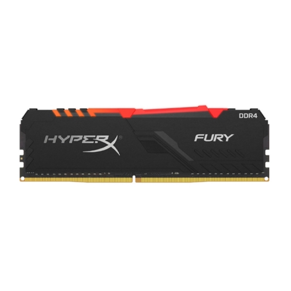 Оперативная память 8ГБ DDR4-2666МГц Kingston HyperX FURY RGB для ПК  photo 1