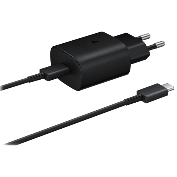 Încărcător de rețea Samsung EP-TA800XBEGRU (25 W) Black  / Black photo 4