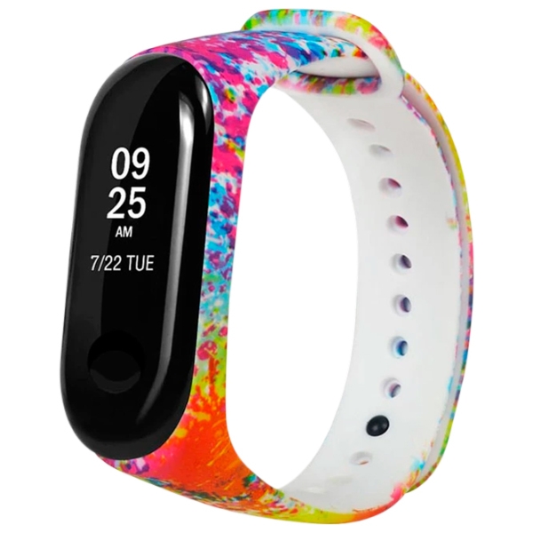 Ремень Xiaomi Mi Band 3 Paint Белый Rose Силикон, photo 2