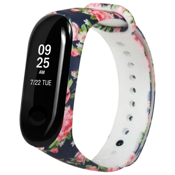 Ремень Xiaomi Mi Band 3 Sport Черный Разноцветный Силикон, photo 2