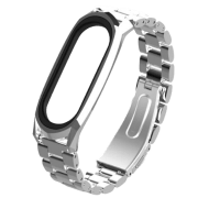Ремень Xiaomi Mi Band 3 Stainless Серебристый Cталь,
