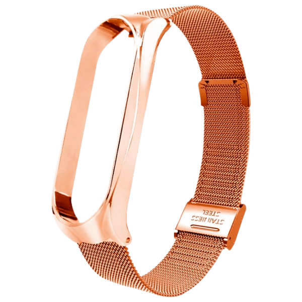 Ремень Xiaomi Mi Band 3 Milanese Rose Золотой Металл, photo 1