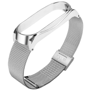 Ремень Xiaomi Mi Band 3 Milanese Серебристый Металл,