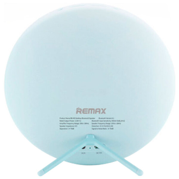 Boxă portabilă Remax RB-M9 Blue 3 W photo 4