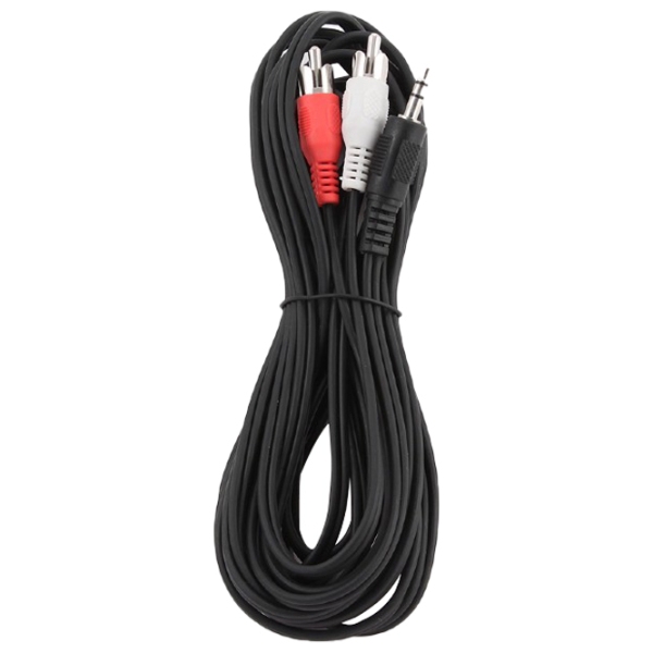 Cablu audio Gembird CCA-458 3.5 mm/ 2 RCA Black  photo 2