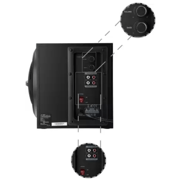 Аудиосистема F&D A110 Черный  photo 7