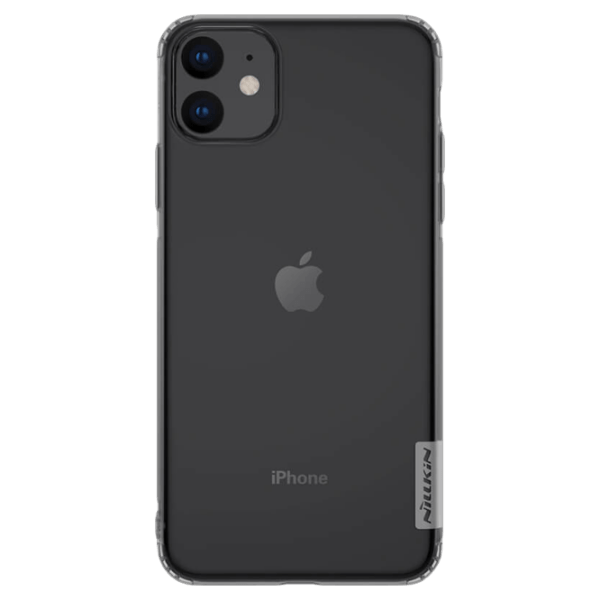 Husă pentru smartphone Apple iPhone 11 (Nature) Transparent Gray Nillkin, TPU, Back photo 1