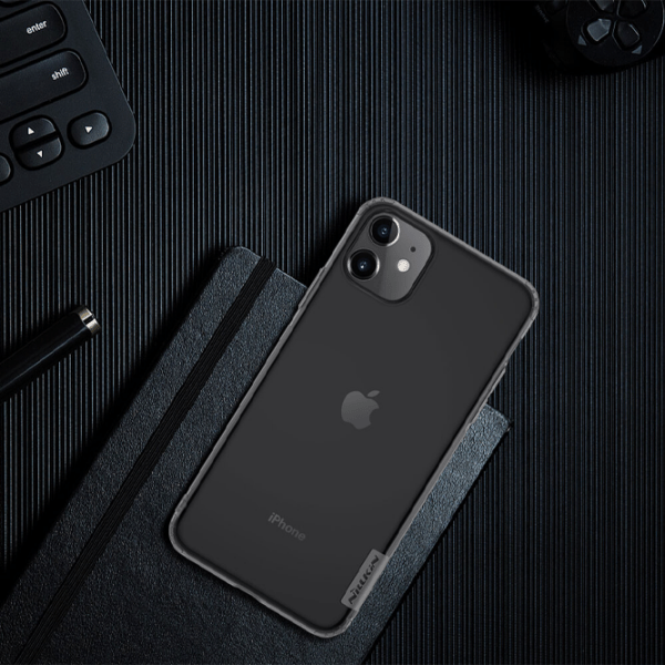 Husă pentru smartphone Apple iPhone 11 (Nature) Transparent Gray Nillkin, TPU, Back photo 4