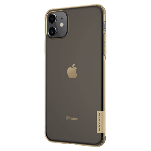 Husă pentru smartphone Apple iPhone 11 (Nature) Transparent Brown Nillkin, TPU, Back photo 2