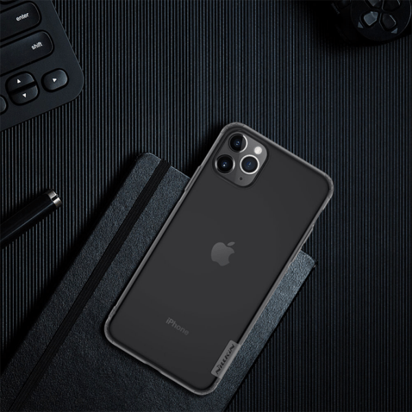 Husă pentru smartphone Apple iPhone 11 Pro (Nature) Transparent Gray Nillkin, TPU, Back photo 4