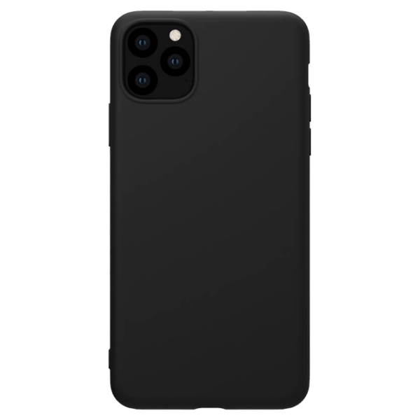 Husă pentru smartphone Apple iPhone 11 Pro (Rubber Wrapped) Black Nillkin, TPU, Back photo 1