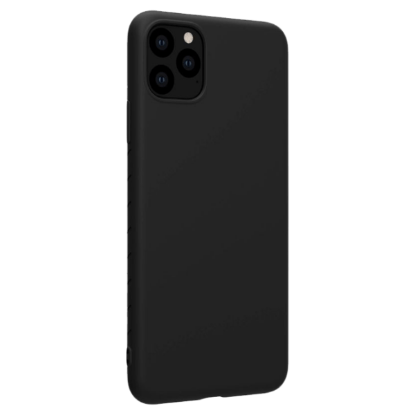 Husă pentru smartphone Apple iPhone 11 Pro (Rubber Wrapped) Black Nillkin, TPU, Back photo 2