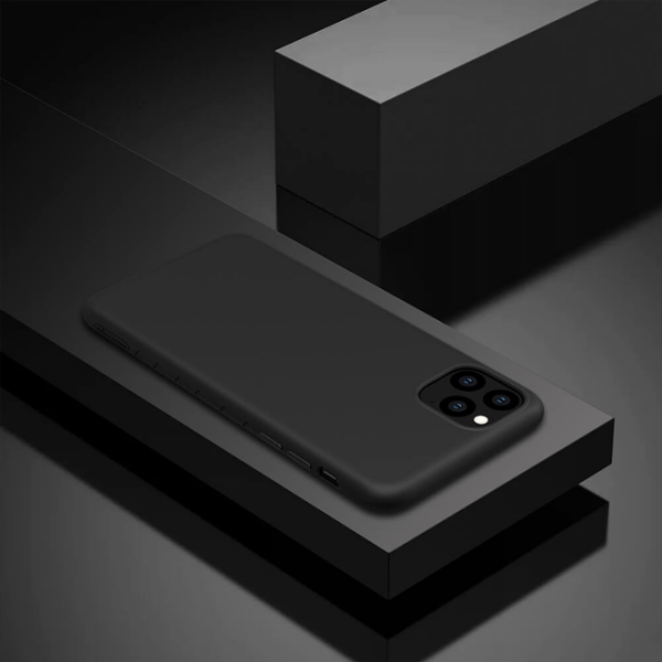 Husă pentru smartphone Apple iPhone 11 Pro (Rubber Wrapped) Black Nillkin, TPU, Back photo 4