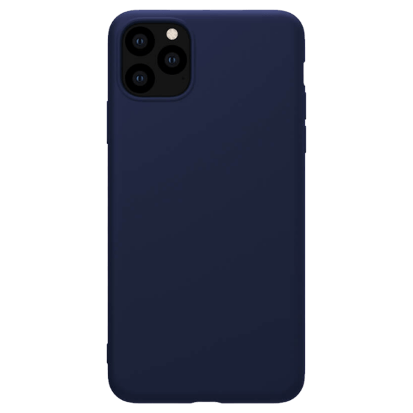 Husă pentru smartphone Apple iPhone 11 Pro Max (Rubber Wrapped) Blue Nillkin, TPU, Back photo 1