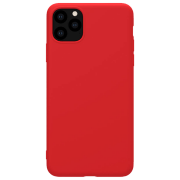 Husă pentru smartphone Apple iPhone 11 Pro Max (Rubber Wrapped) Red Nillkin, TPU, Back