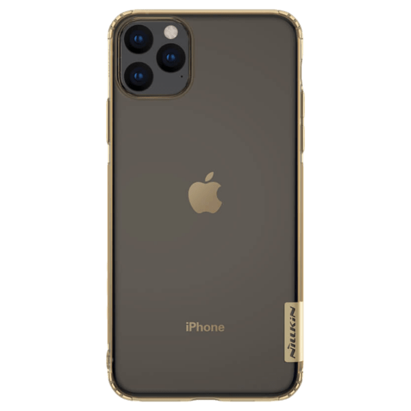 Husă pentru smartphone Apple iPhone 11 Pro Max (Nature) Transparent Brown Nillkin, TPU, Back photo 1