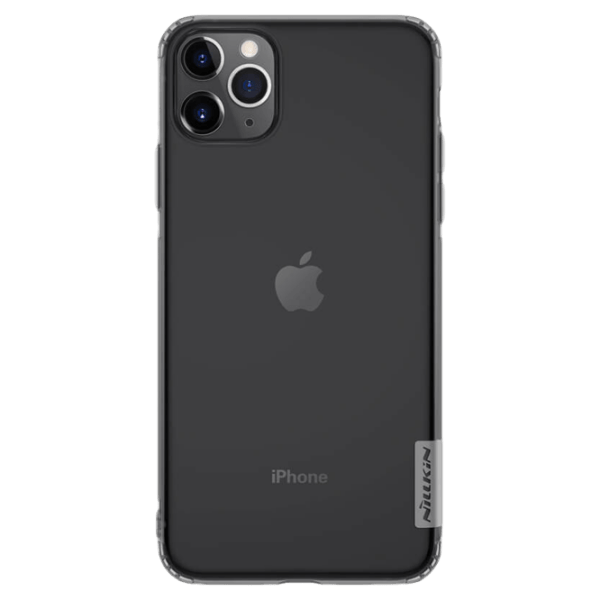Husă pentru smartphone Apple iPhone 11 Pro Max (Nature) Transparent Gray Nillkin, TPU, Back photo 1