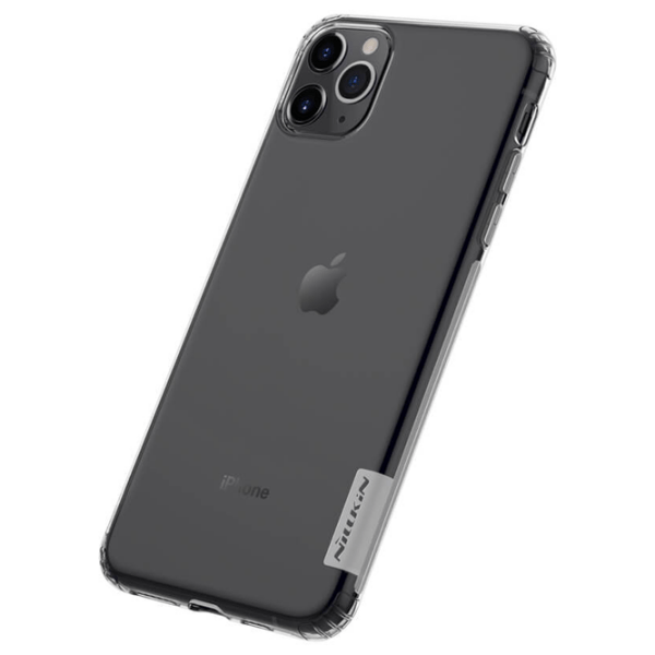 Husă pentru smartphone Apple iPhone 11 Pro Max (Nature) Transparent Gray Nillkin, TPU, Back photo 4