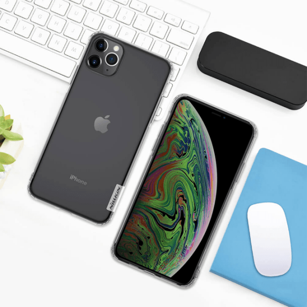 Husă pentru smartphone Apple iPhone 11 Pro Max (Nature) Transparent Gray Nillkin, TPU, Back photo 5