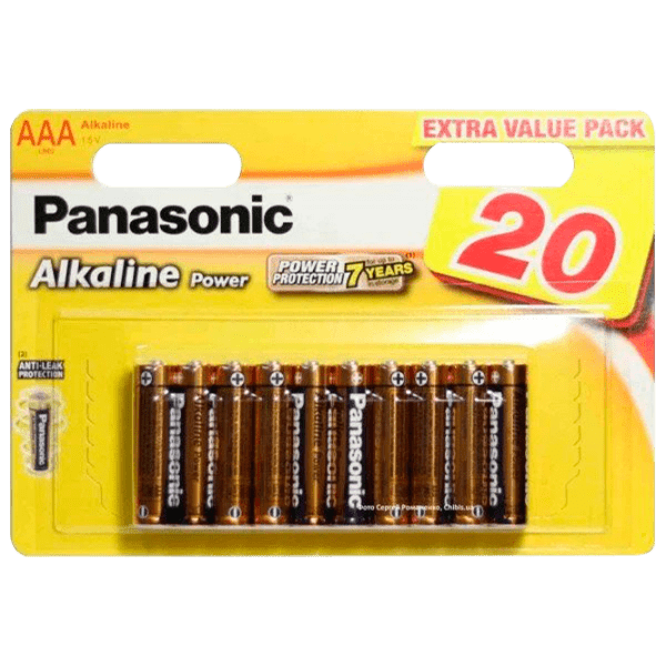 Батарейка Panasonic Lithium AAA (20 шт.)  photo 1