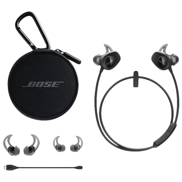 Căști Bose SoundSport Black Fără fir / Sport / In ear photo 5