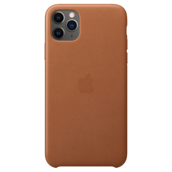 Husă pentru smartphone Apple iPhone 11 Pro Max (MX0D2ZM/ A) Brown Apple, Piele, Back photo 1