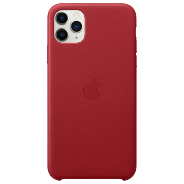 Husă pentru smartphone Apple iPhone 11 Pro Max (MX0F2ZM/ A) PRODUCT Red Apple, Piele, Back photo 1