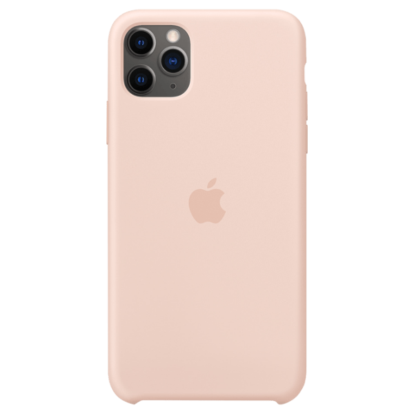 Husă pentru smartphone Apple iPhone 11 Pro Max (MWYY2ZM/ A) Sand Pink Apple, TPU, Back photo 1