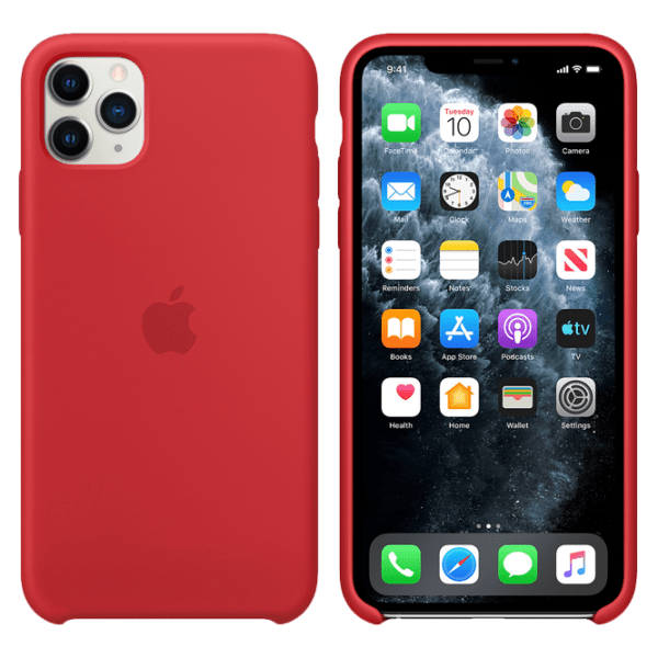 Husă pentru smartphone Apple iPhone 11 Pro Max (MX0F2ZM/ A) PRODUCT Red Apple, TPU, Back photo 3