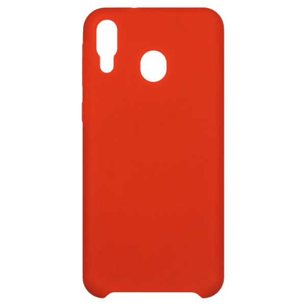 Чехол для смартфона Samsung Galaxy A20 (Soft Touch) Красный Cover X, TPU, Back photo 1