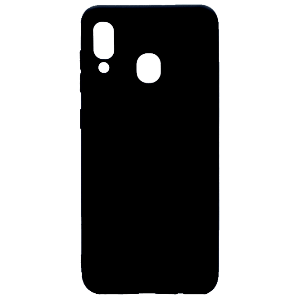 Чехол для смартфона Samsung Galaxy A30 (Soft Touch) Черный Cover X, TPU, Back photo 1