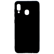 Чехол для смартфона Samsung Galaxy A30 (Soft Touch) Черный Cover X, TPU, Back