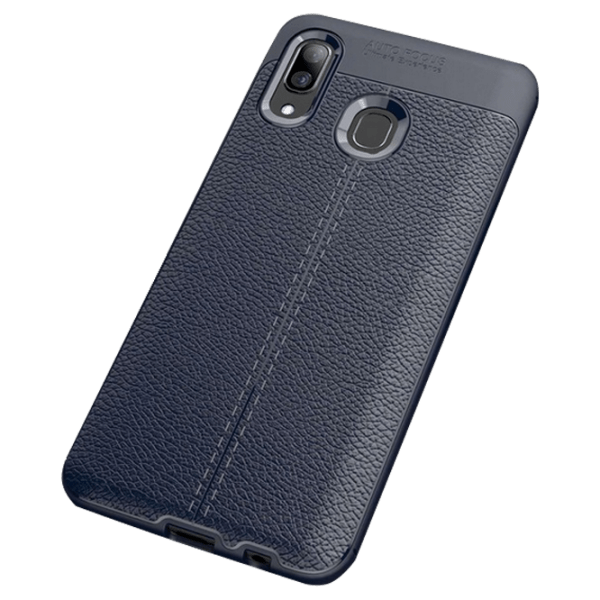 Чехол для смартфона Samsung Galaxy A40 (Soft Touch) Синий Cover X, TPU, Back photo 2