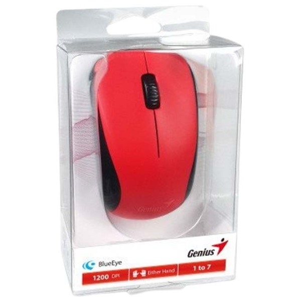 Mouse Genius NX-7000 Red Fără fir, 1200 dpi photo 5