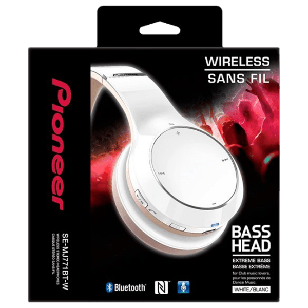 Căști Pioneer SE-MJ771BT White Fără fir / Personal / On the ear photo 4