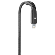 Кабель для телефона Cellularline Extreme XL MFI USB Type-A/ Lightning Черный 