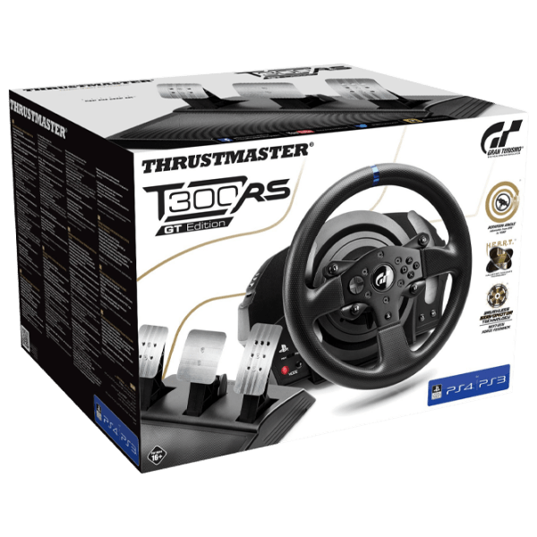 Volan Thrustmaster T300RS GT Edition Black Cu fir / buttons photo 3