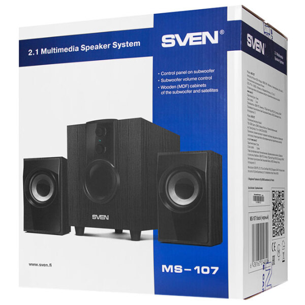 Sistem audio Sven MS-107 Black  photo 4