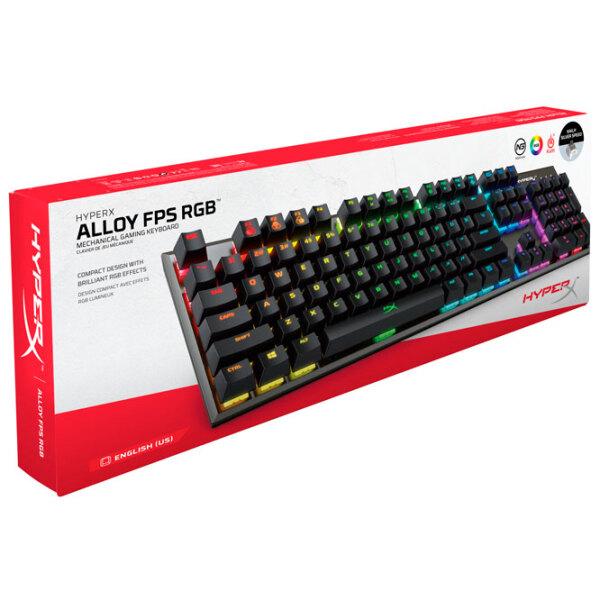 Клавиатура HyperX Alloy FPS RGB Черный Игровой, Проводная photo 5