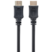 Cablu video Gembird CC-HDMI4L-1M HDMI/ HDMI Black 