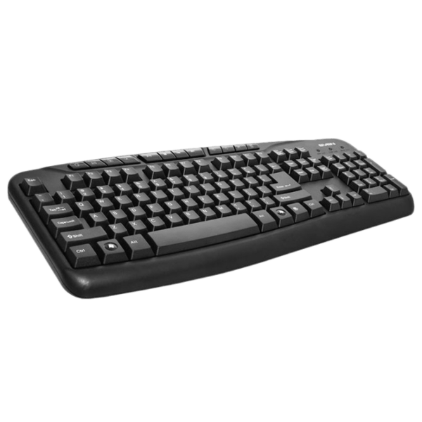 Tastatură Sven Comfort 3050 Black Home and Office, Cu fir photo 3