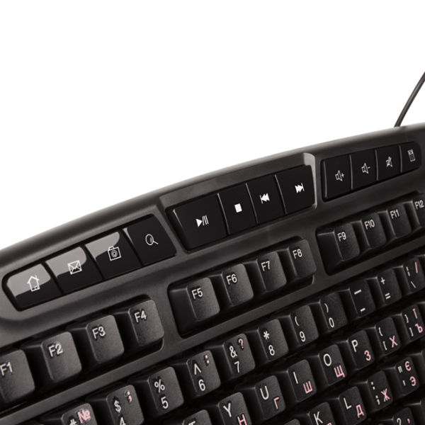 Tastatură Sven Comfort 3050 Black Home and Office, Cu fir photo 5