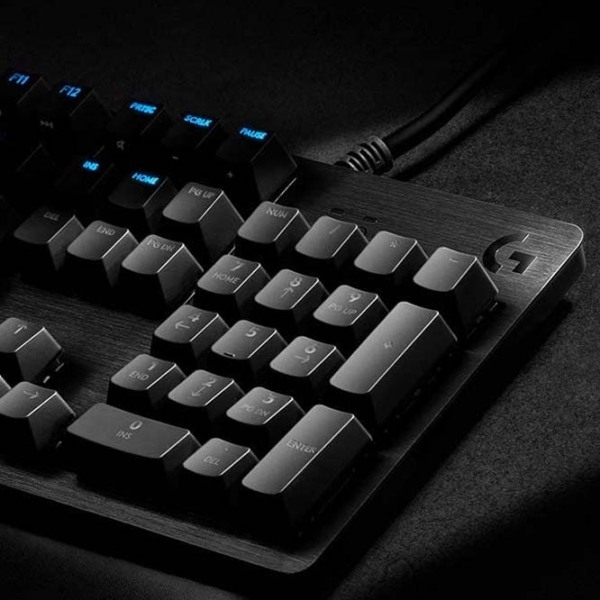 Клавиатура Logitech G512 GX Blue Черный Игровой, Проводная photo 4